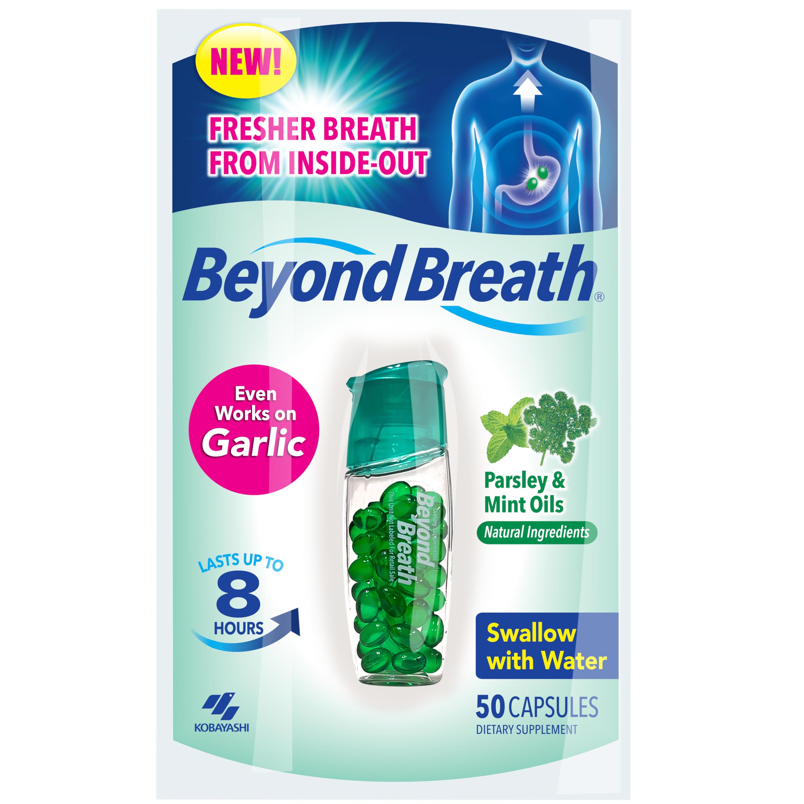 Amazon.com: Beyond Breath Breath Freshening Capsules, Fresher